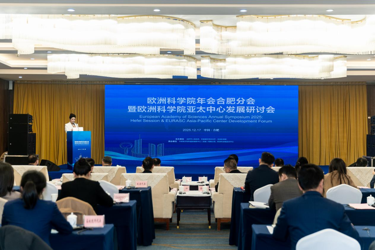 欧洲科学院年会合肥分会 暨亚太开云(中国)发展研讨会成功举办